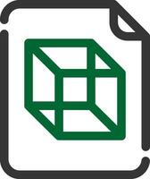 3D Design Creative Icon Design vector