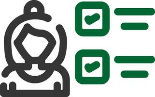 Qualification Creative Icon Design vector