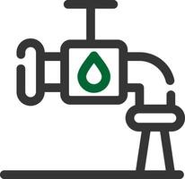 Water Tap Creative Icon Design vector