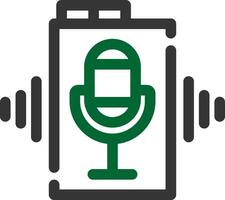 Line Two Color vector