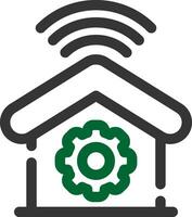 Home Automation Creative Icon Design vector