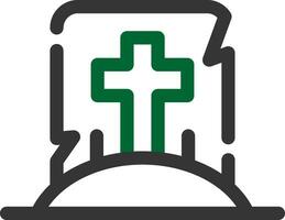 Tomb Creative Icon Design vector