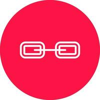 Link Creative Icon Design vector