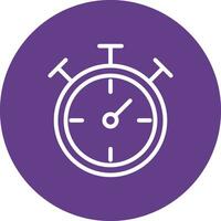 Stopwatch Creative Icon Design vector