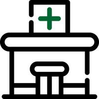 Healthcare Marketplace Creative Icon Design vector