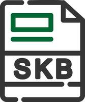 skb creativo icono diseño vector