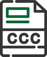 CCC Creative Icon Design vector