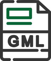 GML Creative Icon Design vector