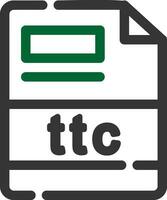 ttc Creative Icon Design vector