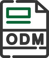 ODM Creative Icon Design vector