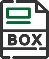 BOX Creative Icon Design vector