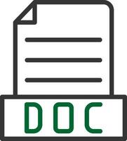 Doc Creative Icon Design vector