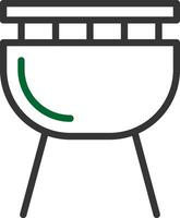 Barbecue Creative Icon Design vector