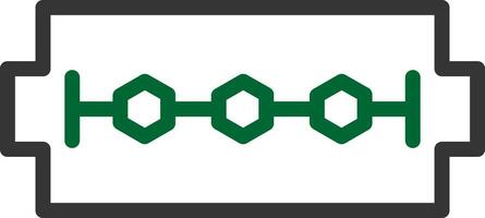 Razor Blade Creative Icon Design vector