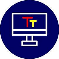 Text Edit Creative Icon Design vector