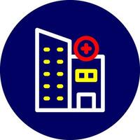 Hospital Property Creative Icon Design vector