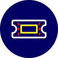 Tickets Creative Icon Design vector