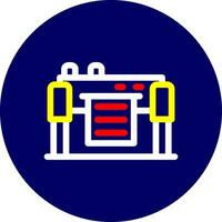 Plotter Creative Icon Design vector