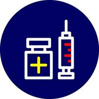 Vaccination Creative Icon Design vector