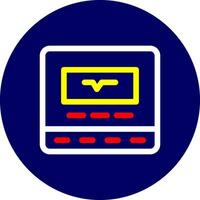 Cardiogram Creative Icon Design vector