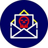 Blackmail Creative Icon Design vector