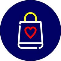 Shopping Bag Creative Icon Design vector