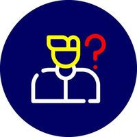 Question Creative Icon Design vector