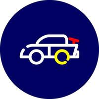 Car Creative Icon Design vector