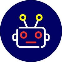 Chatbot Creative Icon Design vector