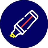 Highlighter Creative Icon Design vector