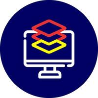 Layer Creative Icon Design vector