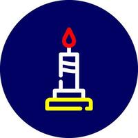 Candle Creative Icon Design vector