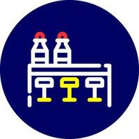 Table Creative Icon Design vector