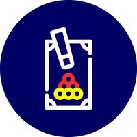 Snooker Creative Icon Design vector