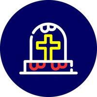 Cementery Creative Icon Design vector