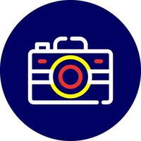 Photo Camera Creative Icon Design vector