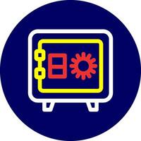 Safe Box Creative Icon Design vector
