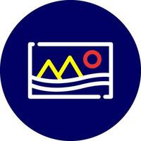Picture Creative Icon Design vector