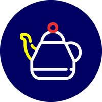 Teapot Creative Icon Design vector