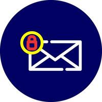 Encrypted Creative Icon Design vector