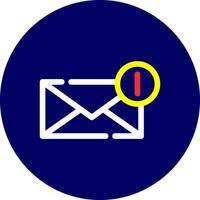 Email Creative Icon Design vector