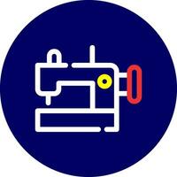 Sewing Machine Creative Icon Design vector