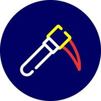 Pickaxe Creative Icon Design vector