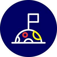 Lunar Creative Icon Design vector