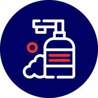 Shampoo Creative Icon Design vector