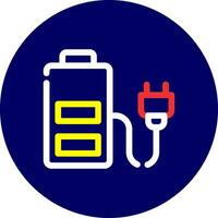 Charging Creative Icon Design vector