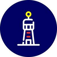 Lighthouse Creative Icon Design vector