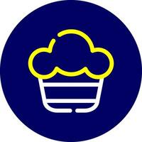 Muffin Creative Icon Design vector