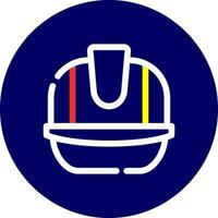 Helmet Creative Icon Design vector