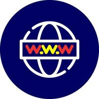 WWW Creative Icon Design vector